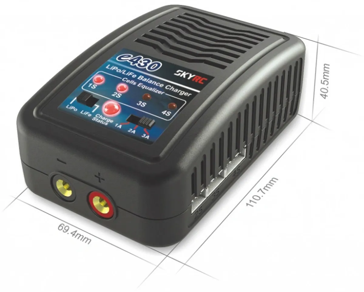SkyRC e430 LiPo/LiFe 2-4S 1-3A