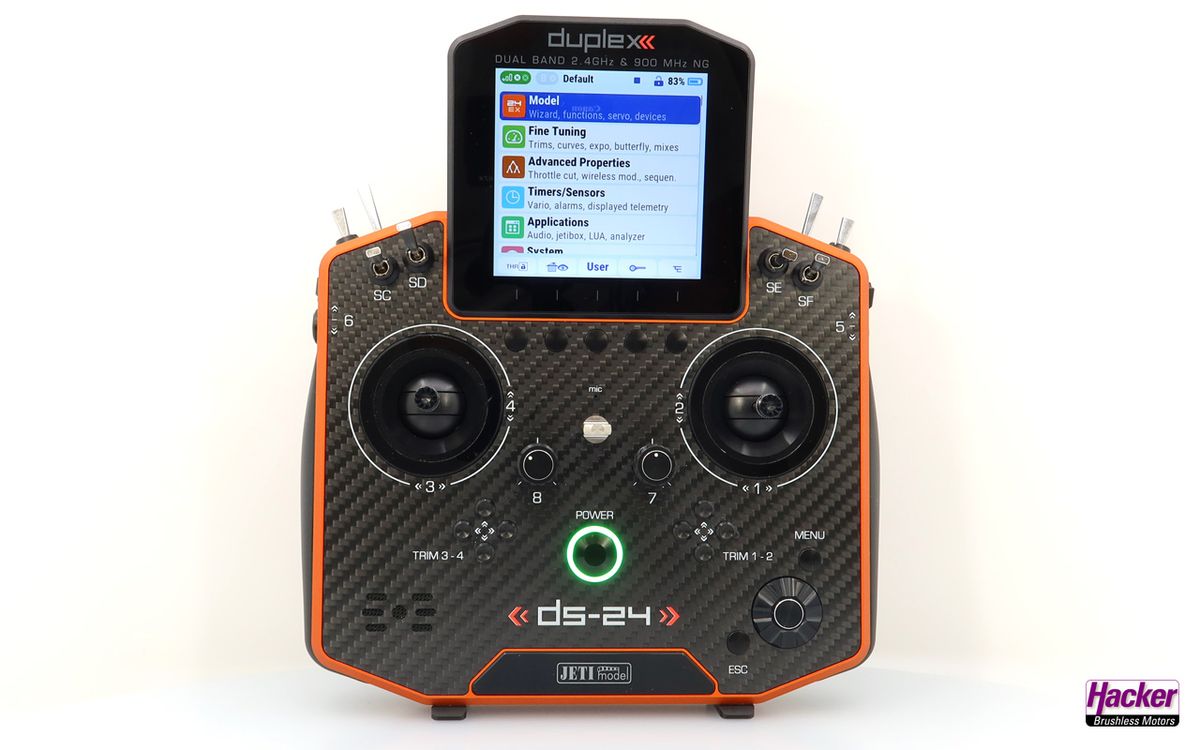 JETI Duplex DS-24 II Carbon Line Orange